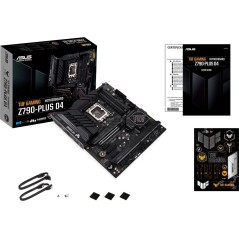 ASUS TUF GAMING Z790-PLUS D4 ATX LGA1700 Motherboard - Unleash Ultimate Performance & Stability for Gamers!